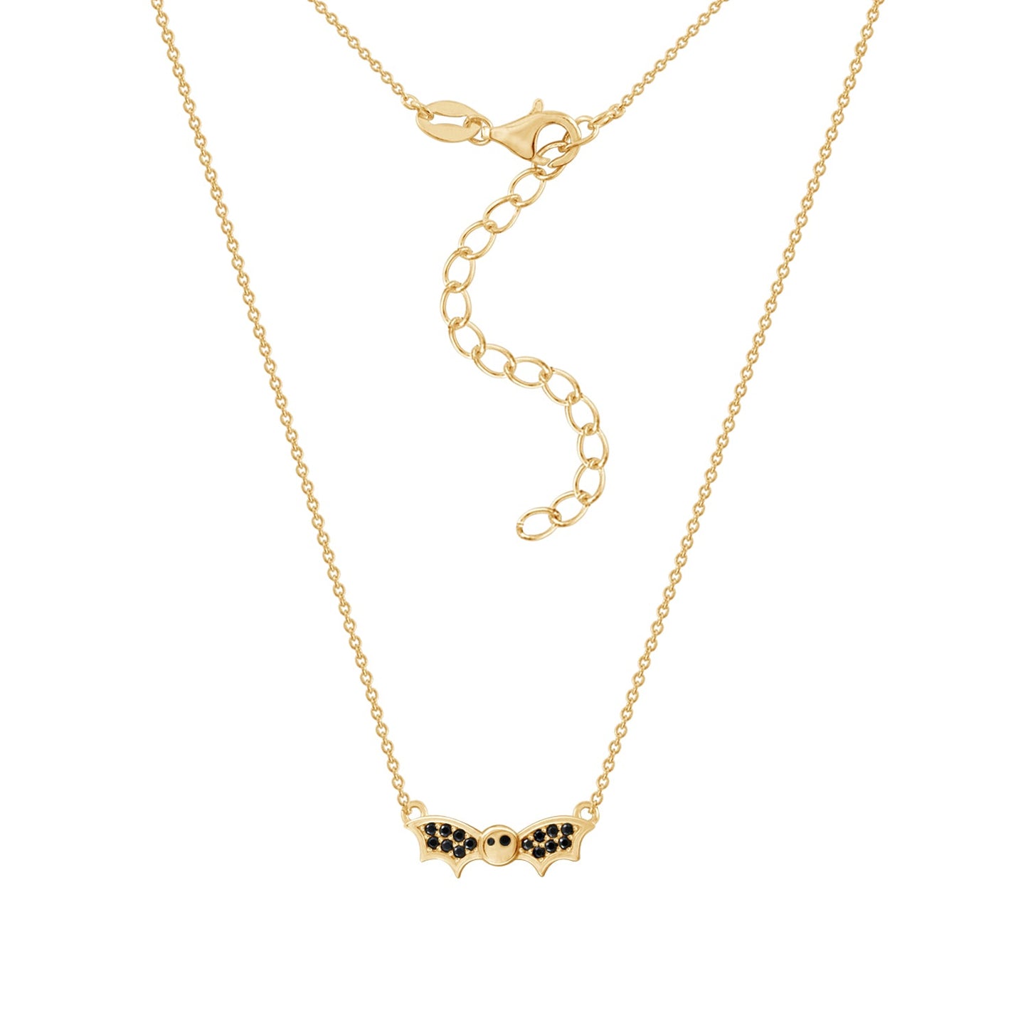 Halloween Bat Pendant Necklace