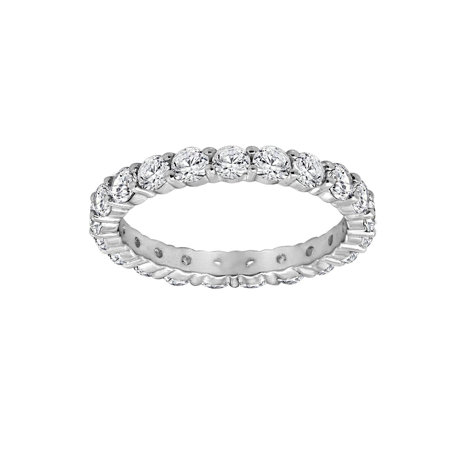 Marilyn Monroe Round Eternity Ring
