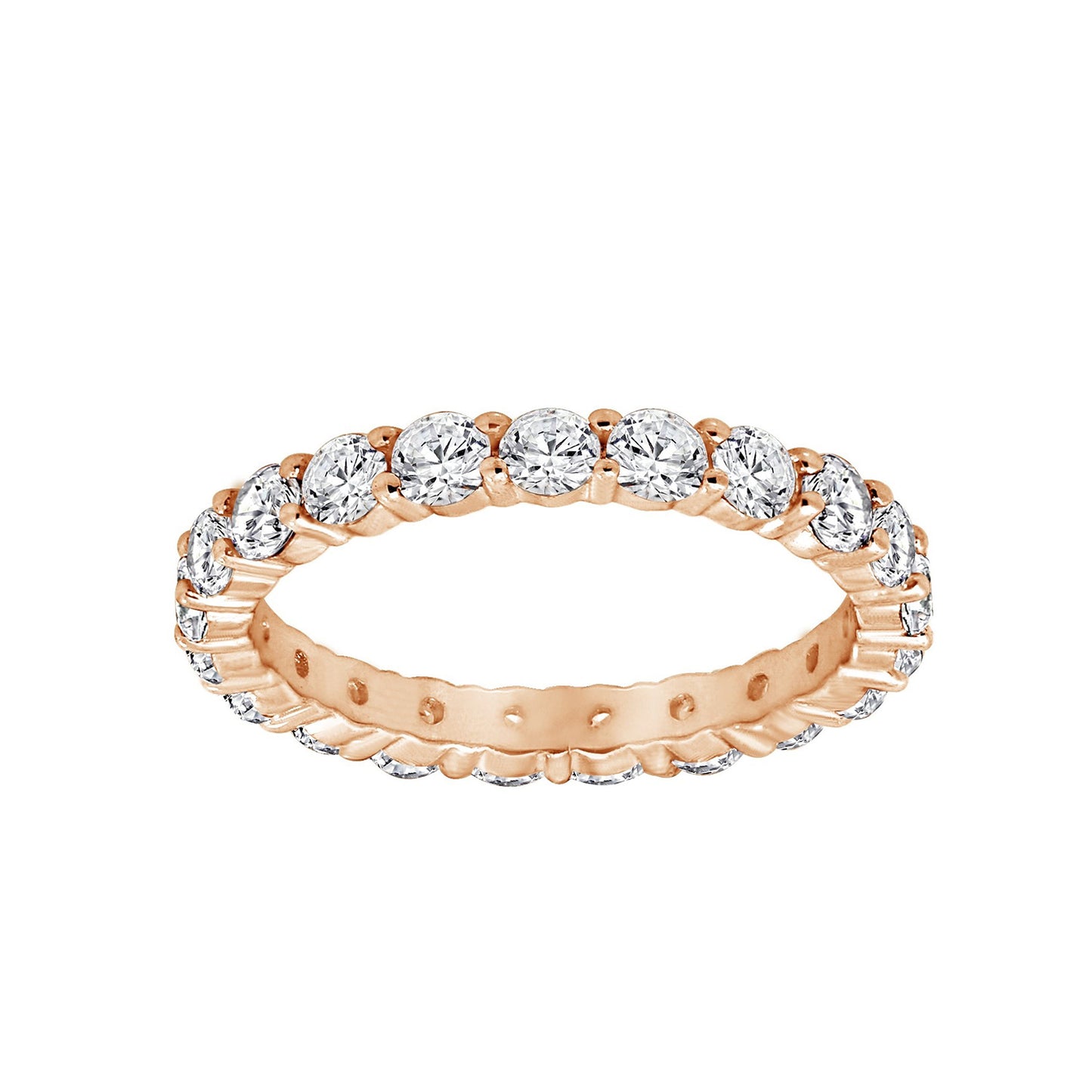 Marilyn Monroe Round Eternity Ring
