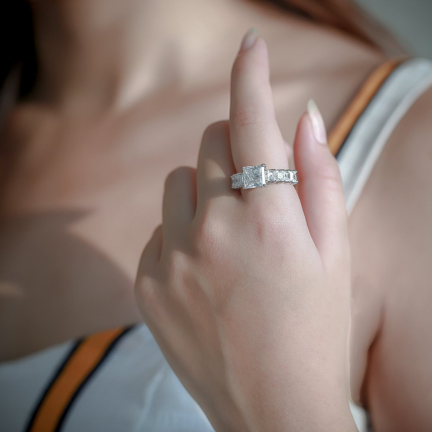Princess Cut Ring