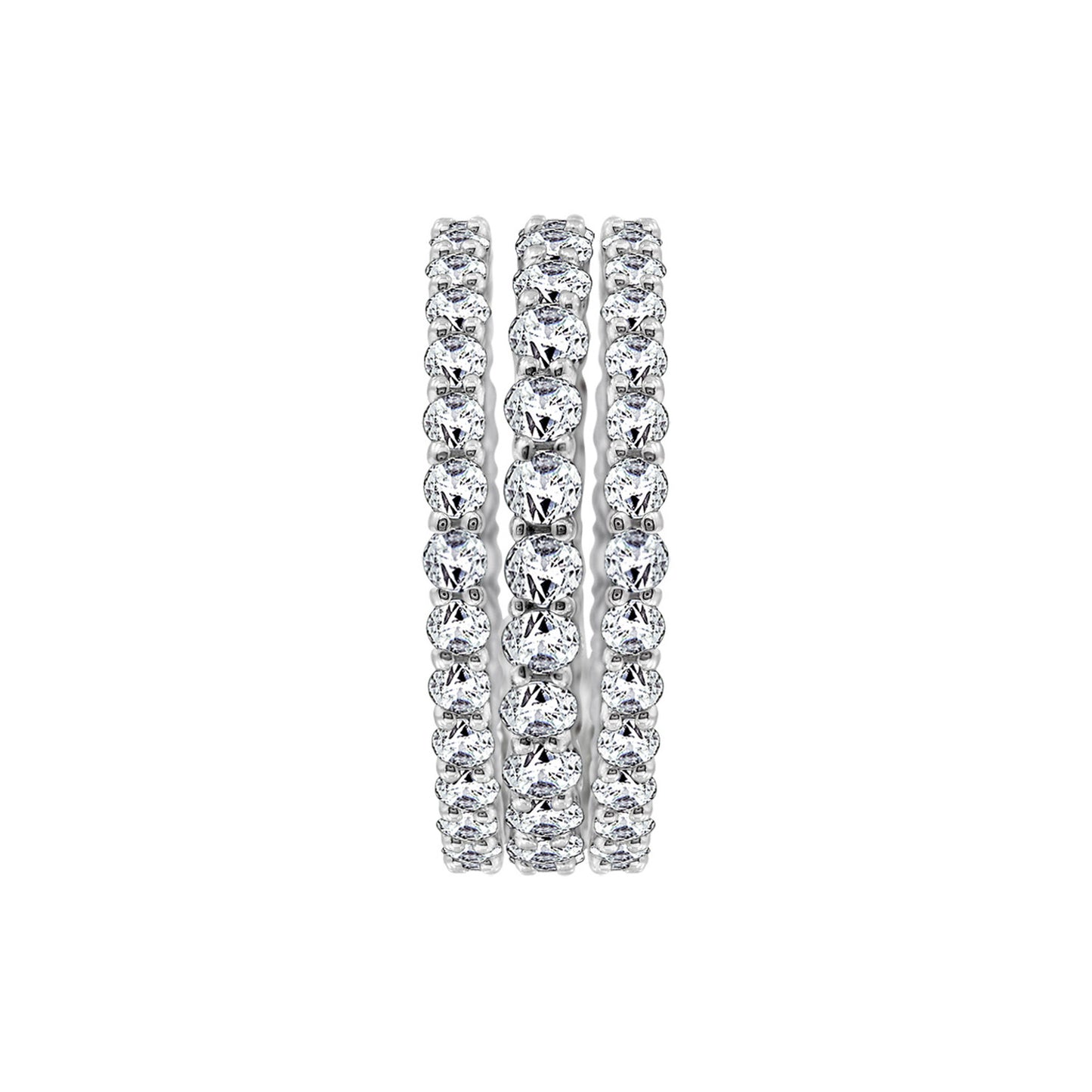 Marilyn Monroe Set of Three Eternity Band Ring