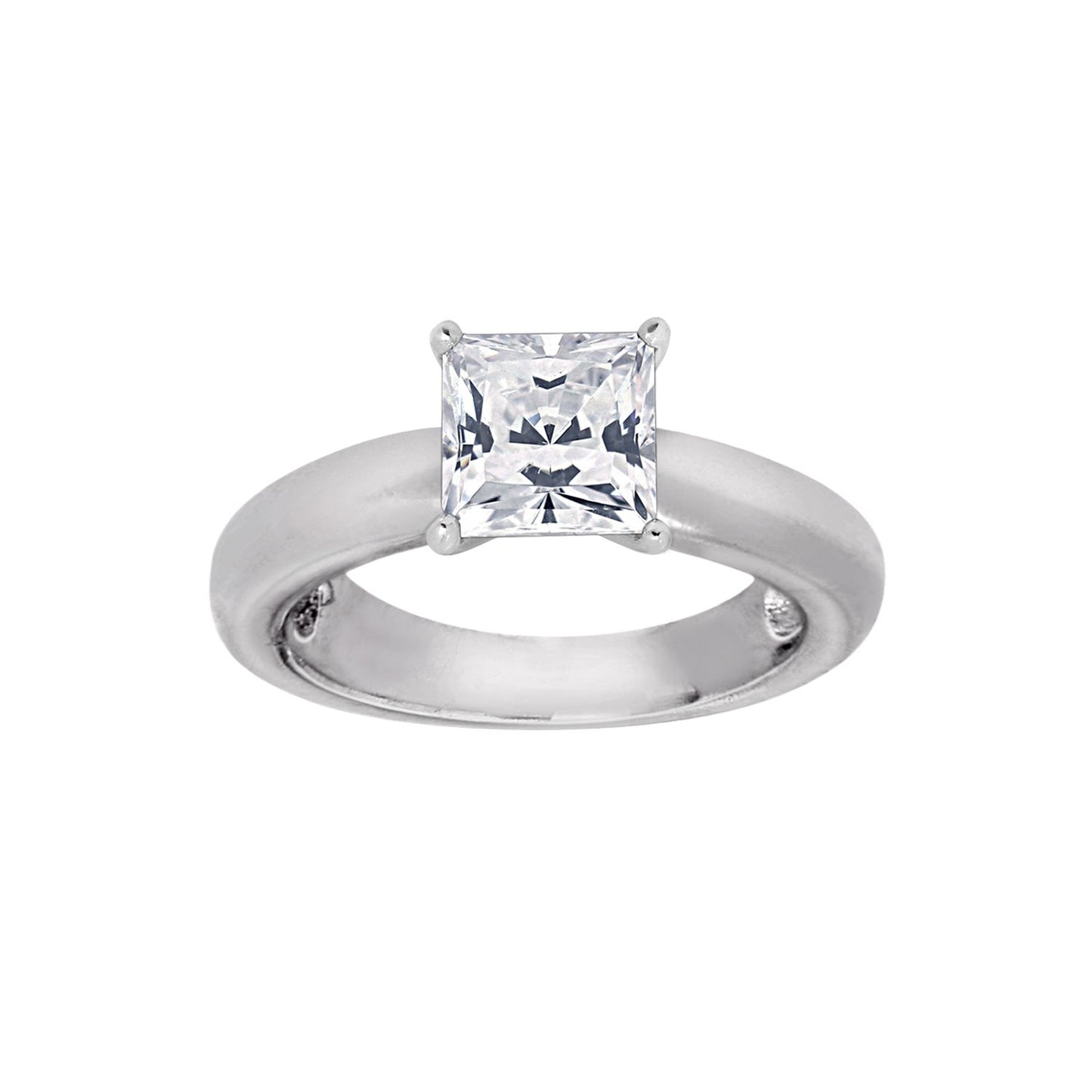 Princess Solitare Ring