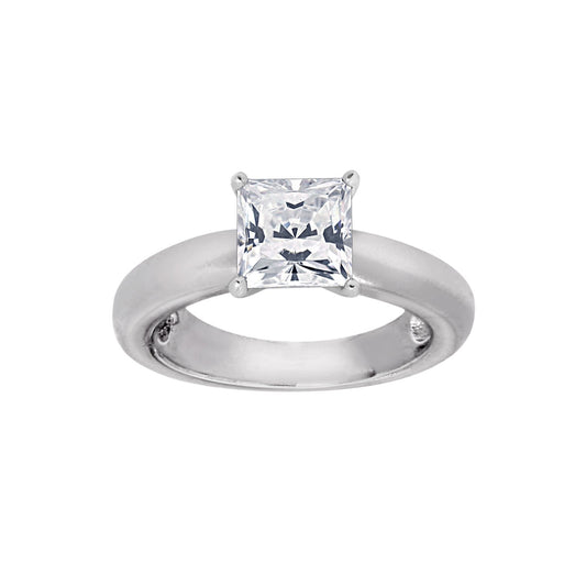 Princess Solitare Ring