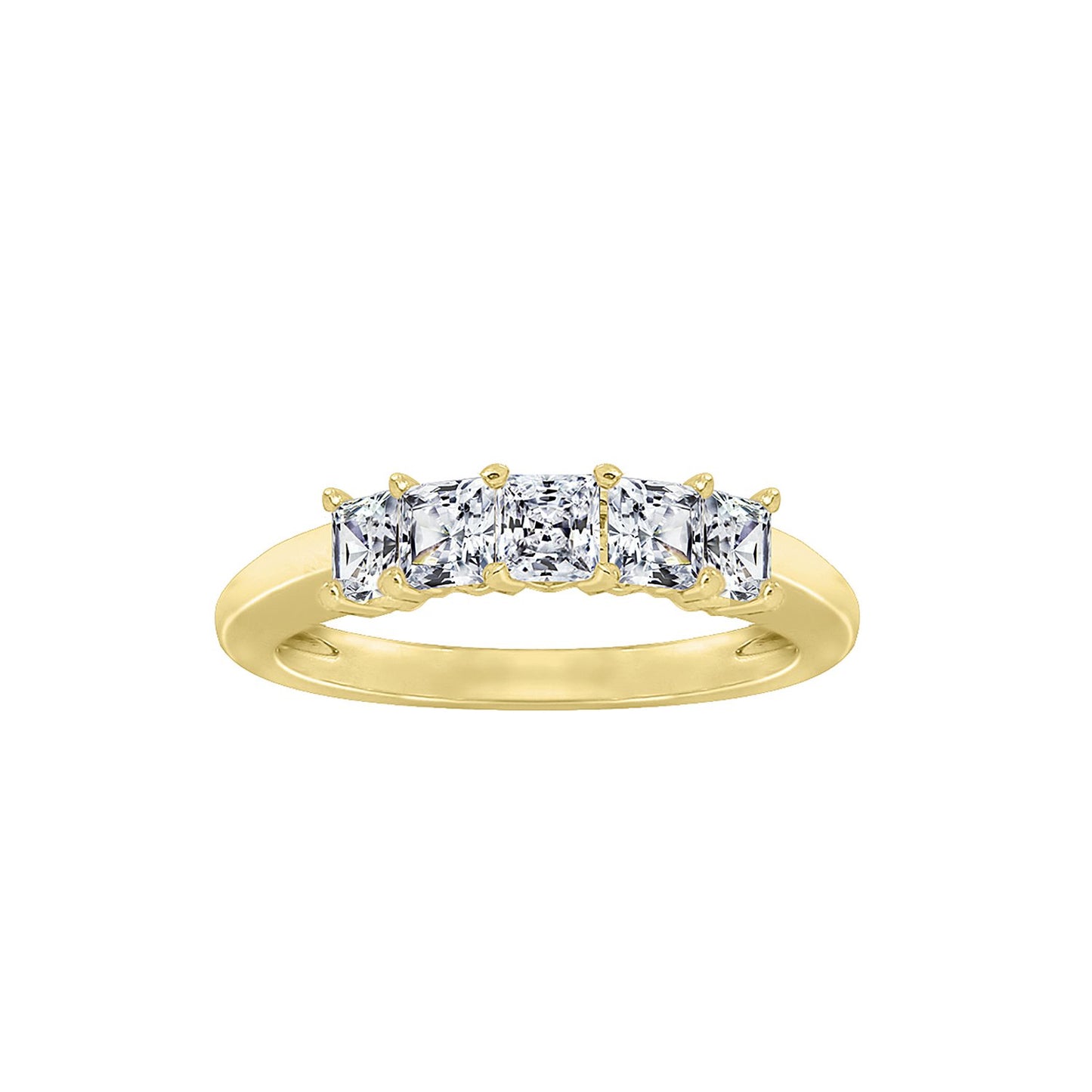 Princess 5-Stone Ring