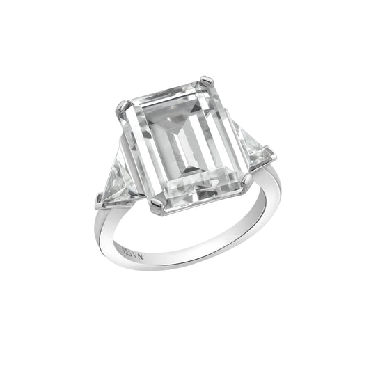 Emerald Engagement Ring