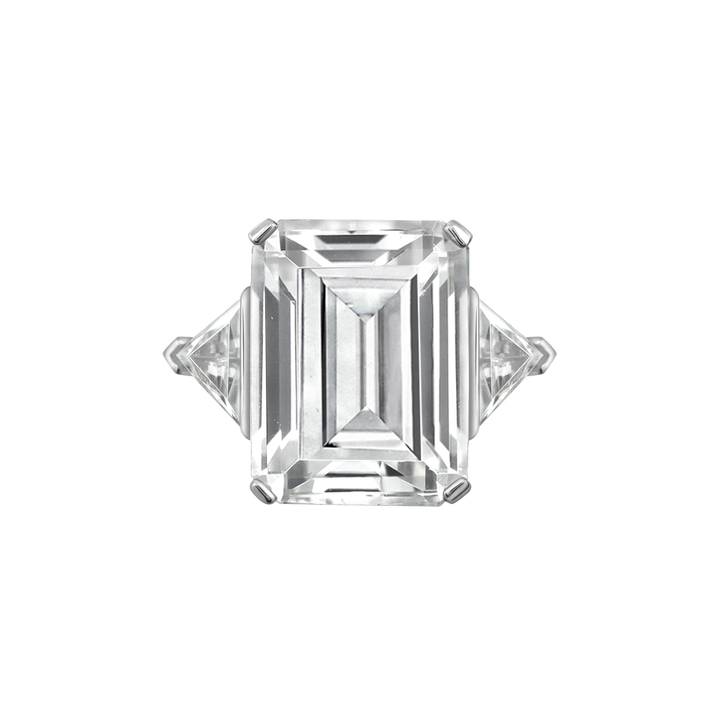 Emerald Engagement Ring