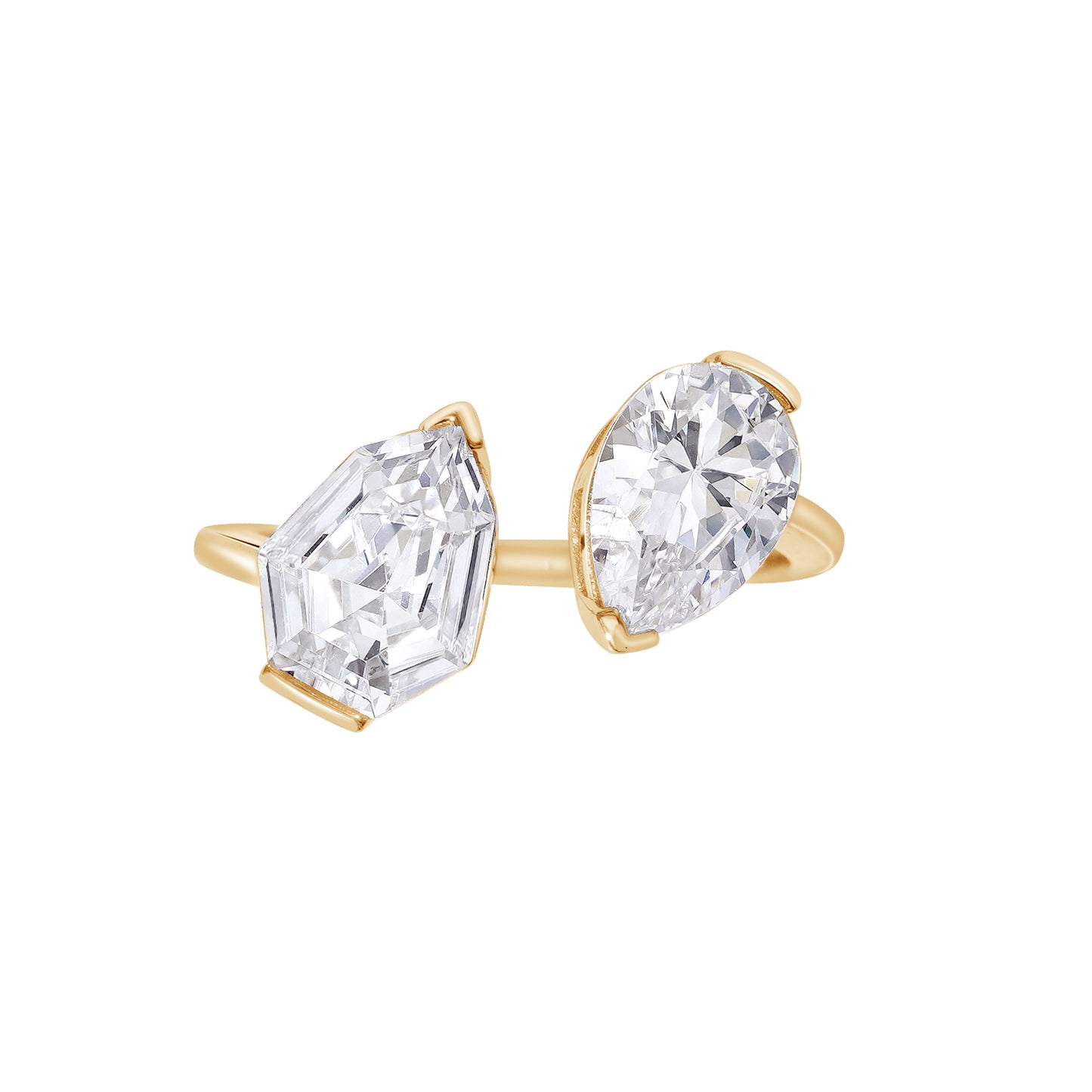 Asymmetrical Open Ring