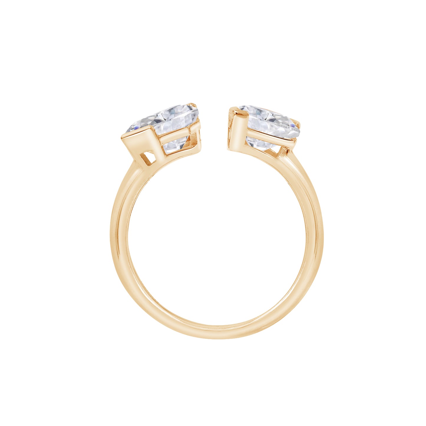 Asymmetrical Open Ring