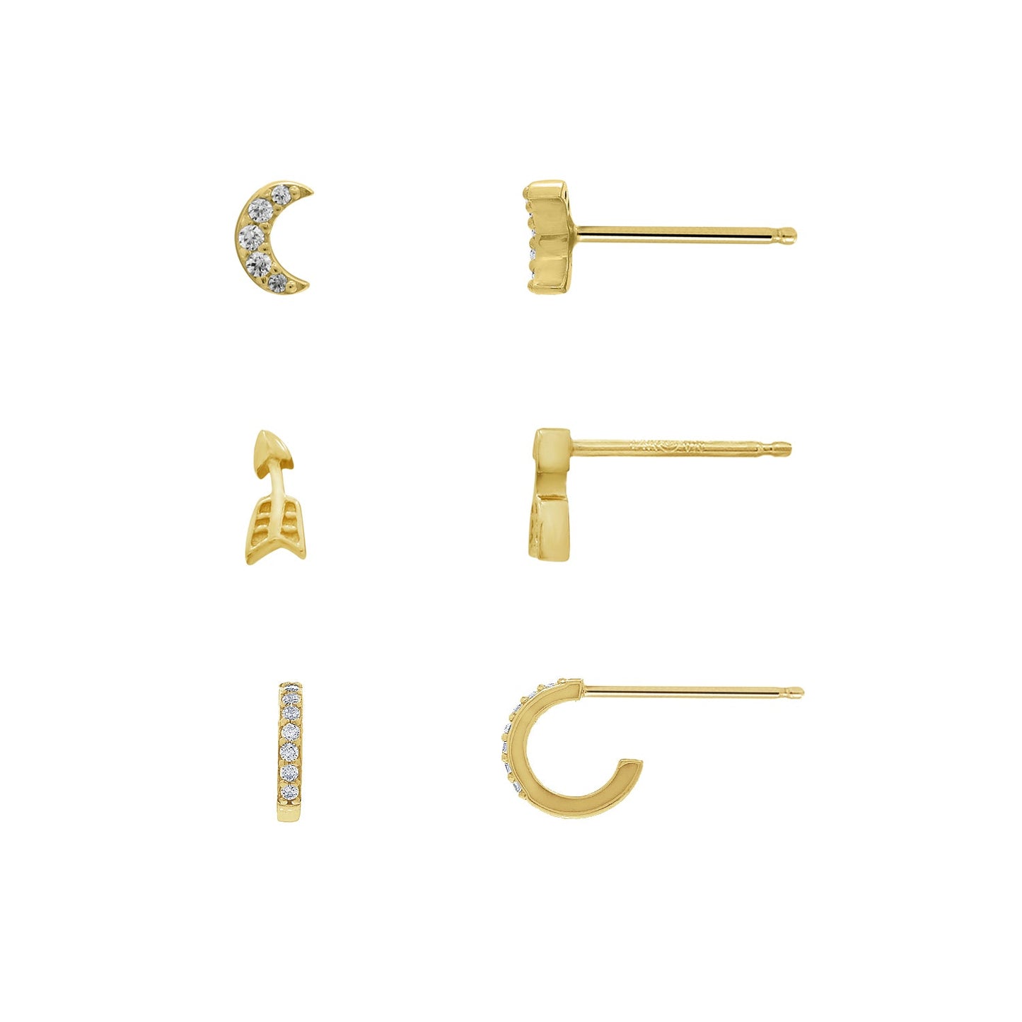 Summer Minimal Earrings Set
