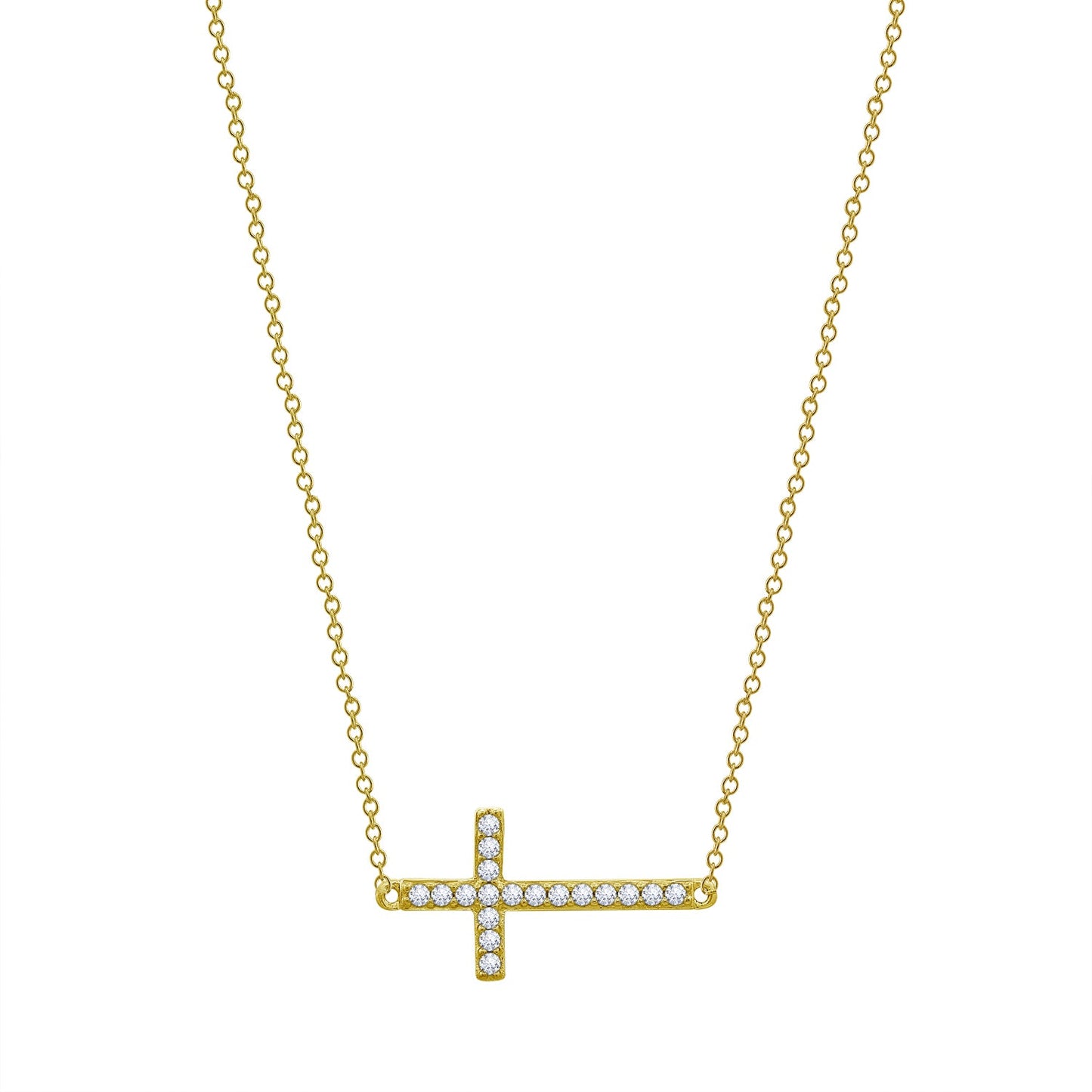 Cable Chain Pendant Necklace