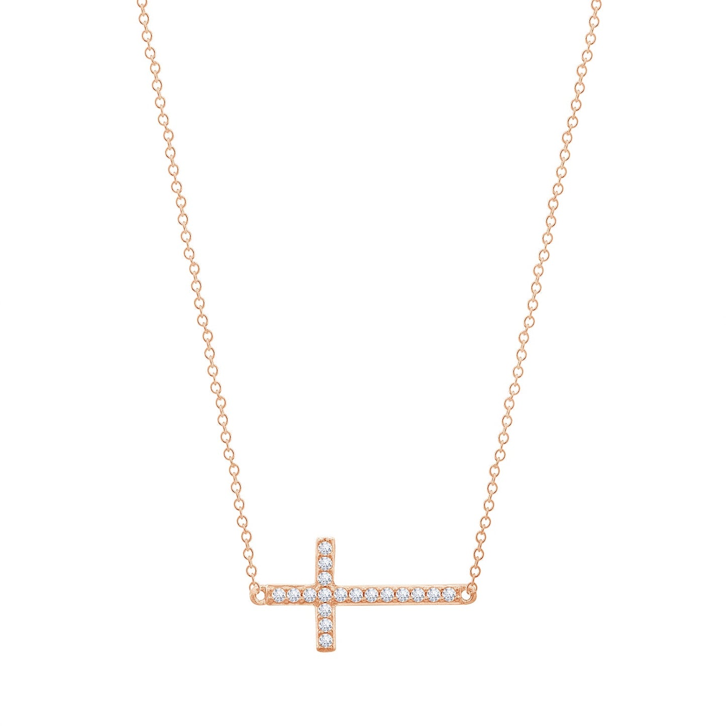 Cable Chain Pendant Necklace