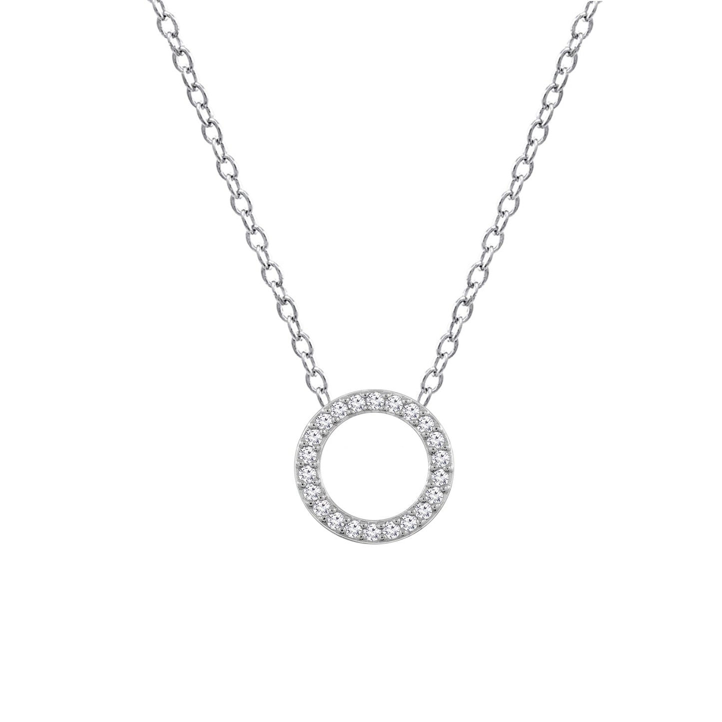 Cable Chain Pendant Necklace