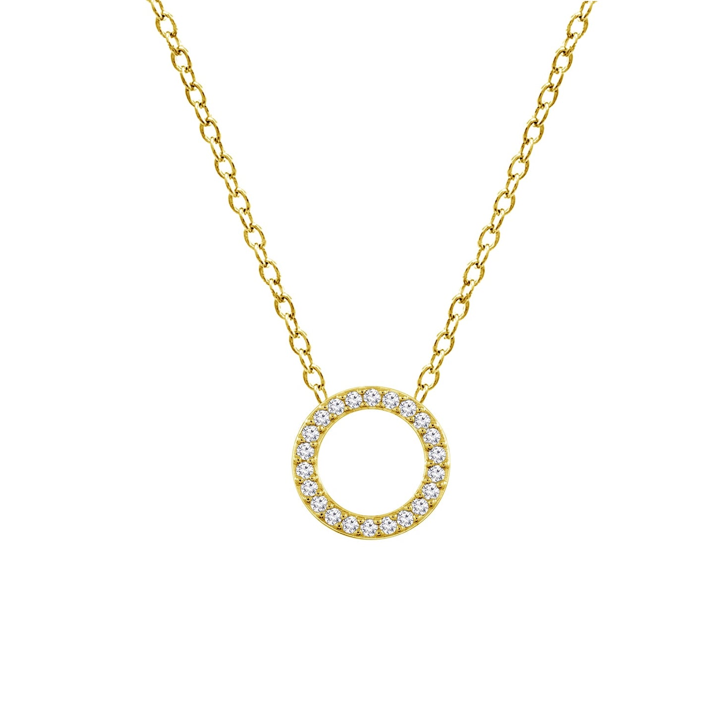 Cable Chain Pendant Necklace