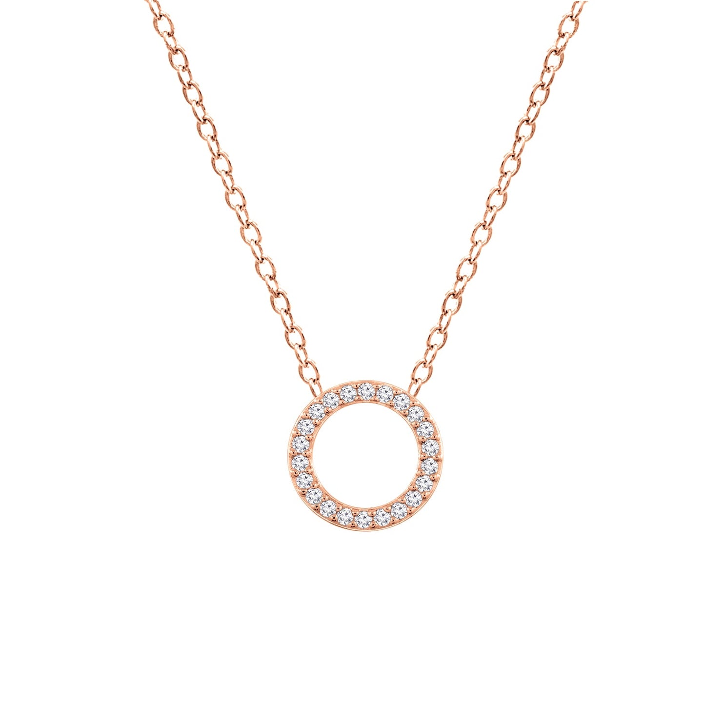 Cable Chain Pendant Necklace