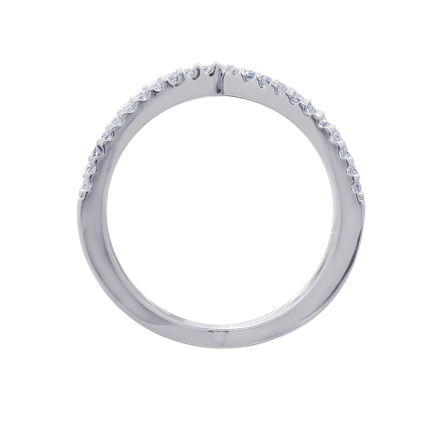 Thin Criss Cross X Ring