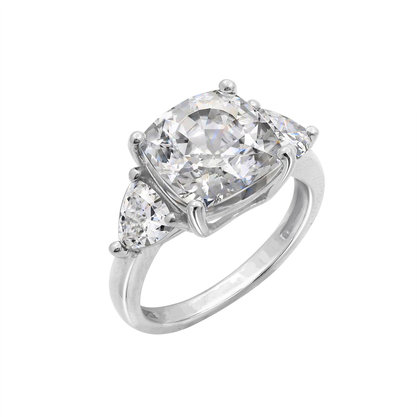 Timeless Cushion Cut Engagement Ring