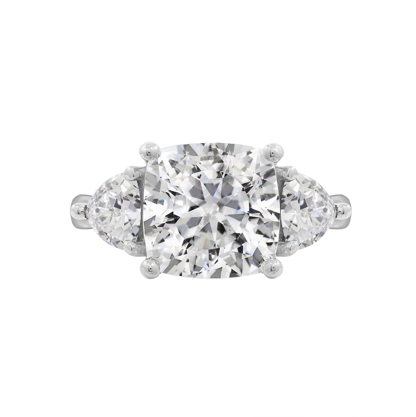 Timeless Cushion Cut Engagement Ring