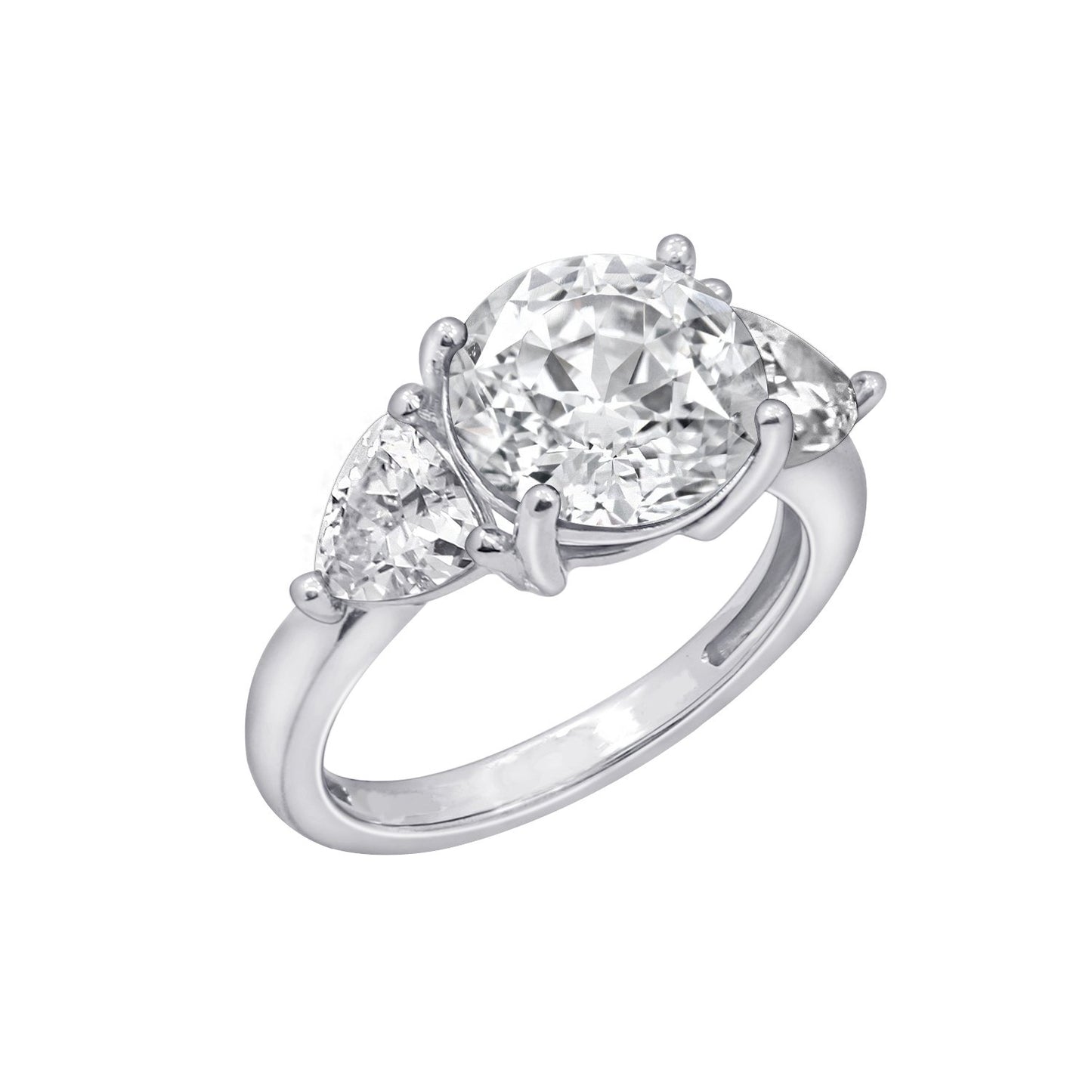 Timeless Round Cut Engagement Ring
