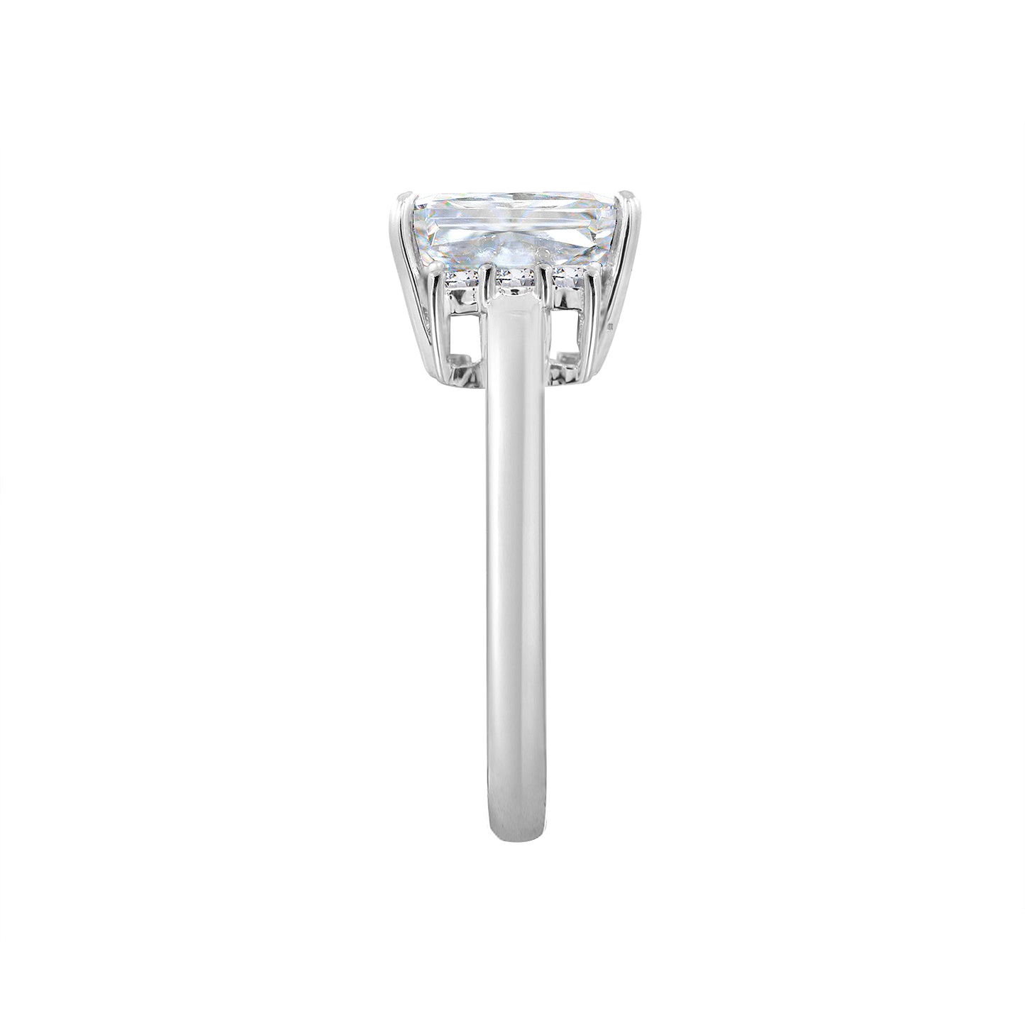 Emerald & Round Cocktail Ring