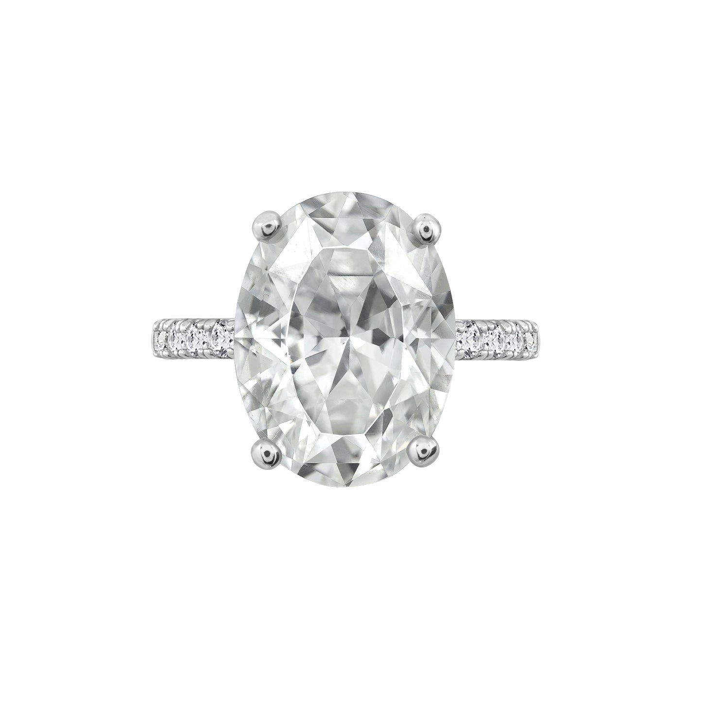 Oval Solitaire Engagement Ring