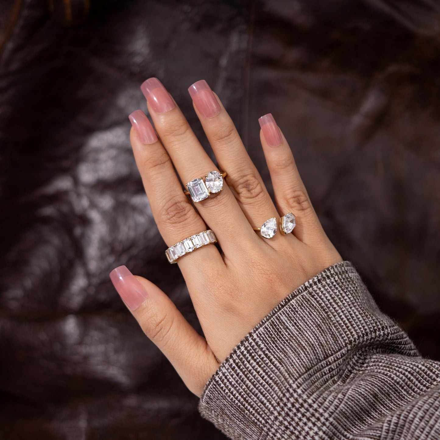Asymmetrical Open Ring