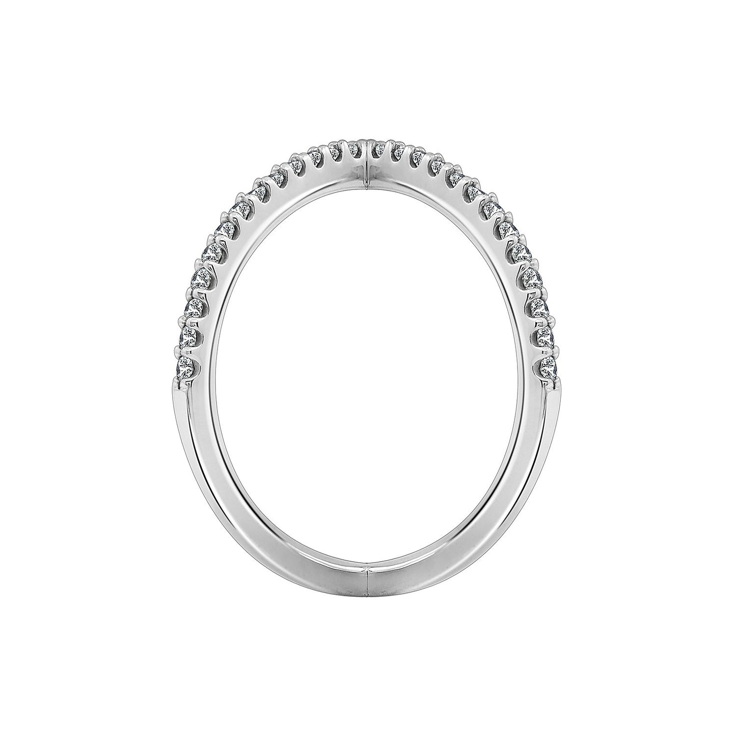 Wide Criss Cross X Ring