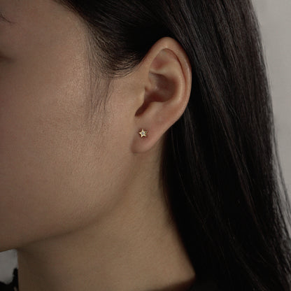 Marilyn Monroe Star Stud Earrings