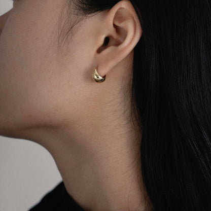 Marilyn Monroe Chunky Hoop Earrings