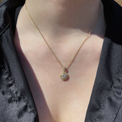 Marilyn Monroe Vintage Round Pendant Necklace