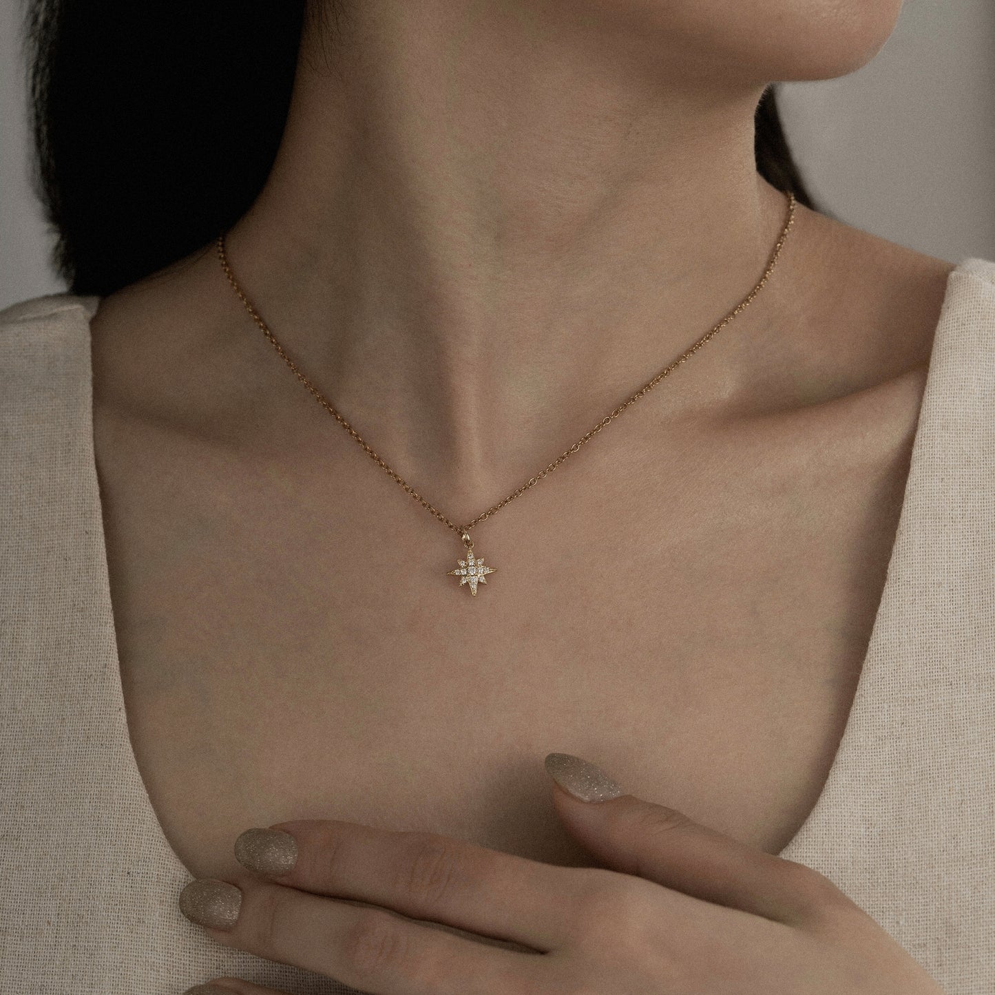 Marilyn Monroe North Star Necklace