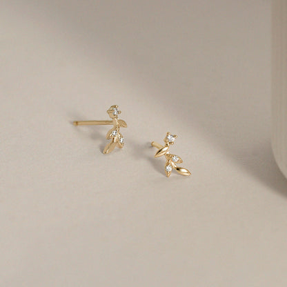 Marilyn Monroe Mini Leaf Earrings