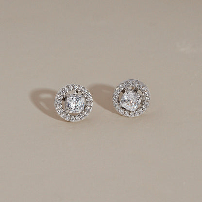 Marilyn Monroe Convertible Halo Stud Earrings