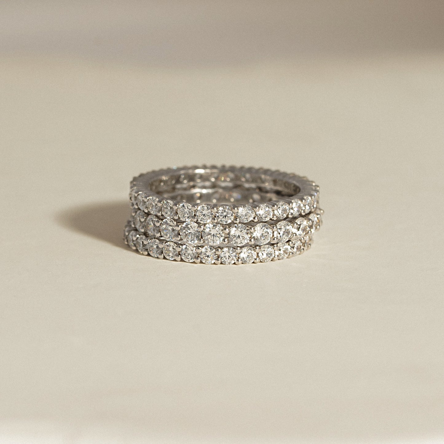 Marilyn Monroe Set of 3 Eternity Rings