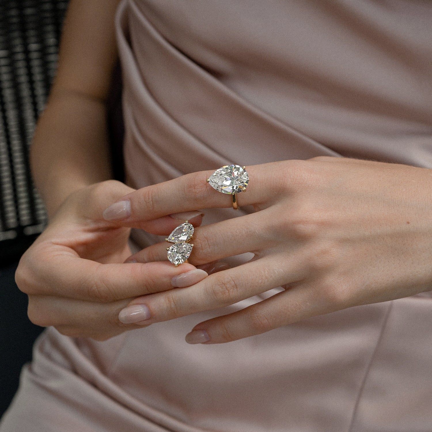 Marilyn Monroe 100-Facet Solitaire Ring | Diamonbliss