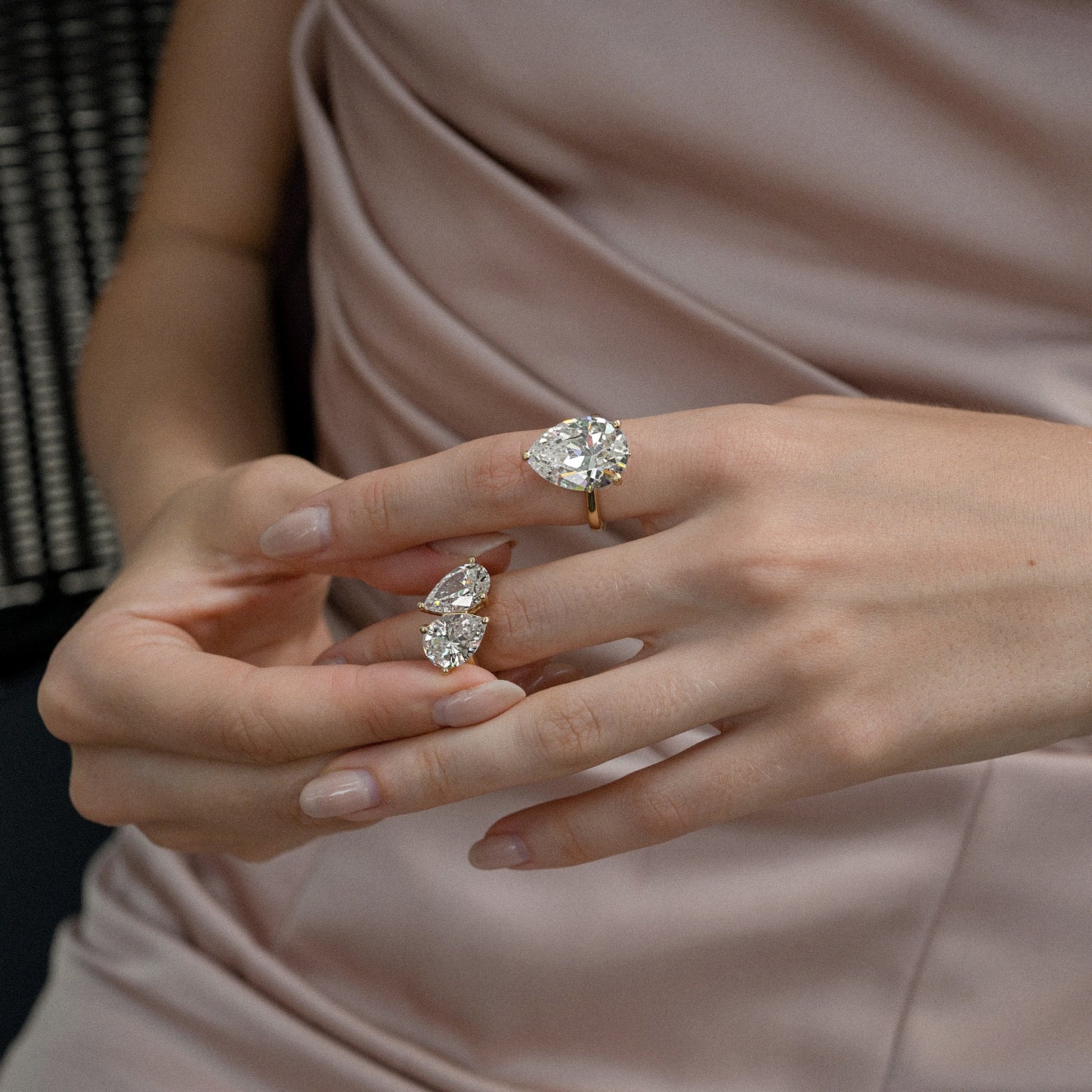 Marilyn Monroe 100-Facet Solitaire Ring