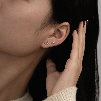 Marilyn Monroe Trio Star Earrings