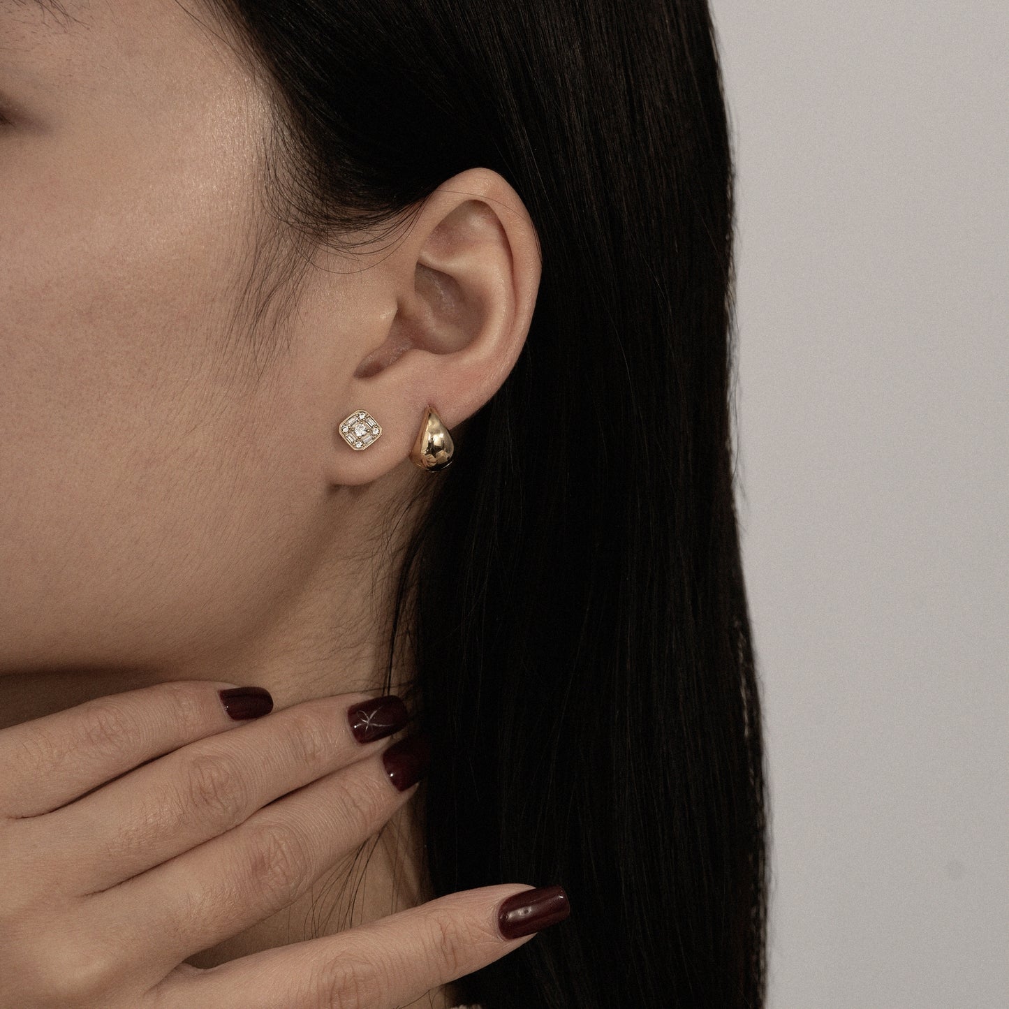 Marilyn Monroe Chunky Hoop Earrings