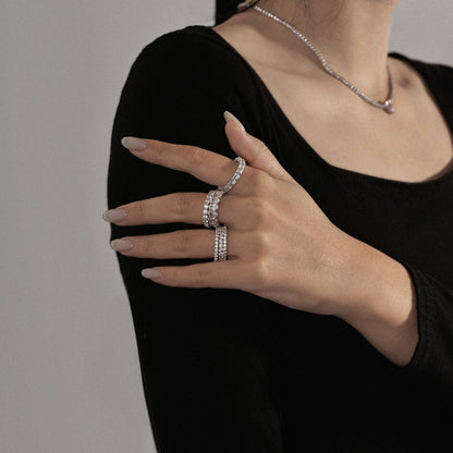 Marilyn Monroe Set of 3 Eternity Rings