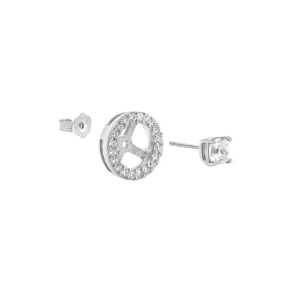 Marilyn Monroe Convertible Halo Stud Earrings