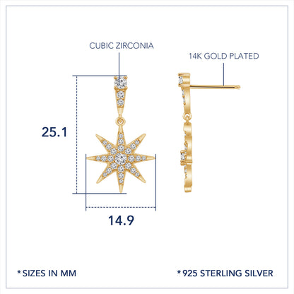 Marilyn Monroe Hollywood Star Earrings