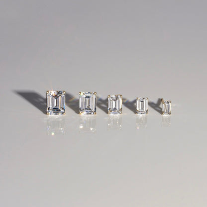 14K Solid Gold Stud Earrings