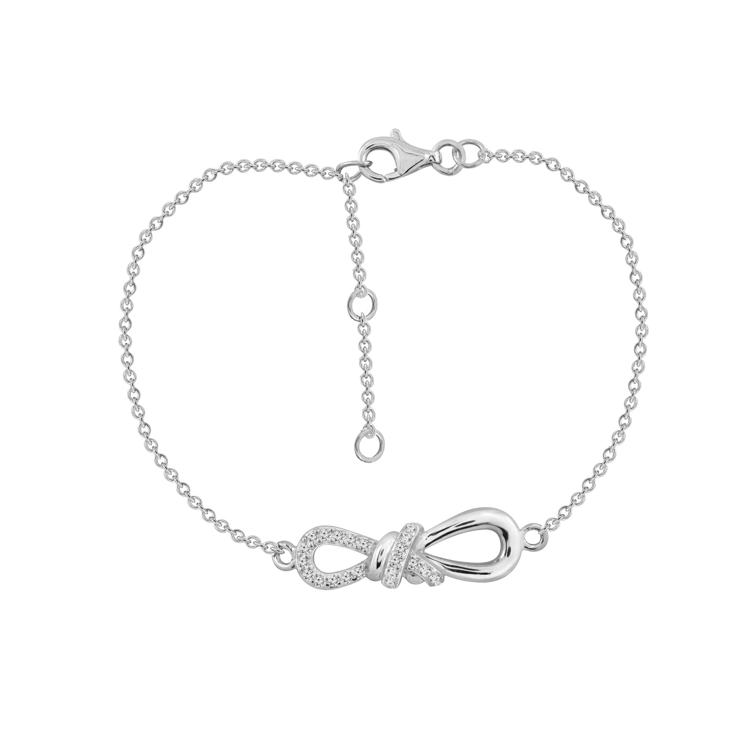 Diamonbliss Marilyn Monroe Bow Bracelet