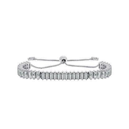 Diamonbliss Marilyn Monroe Emerald Slide Bracelet