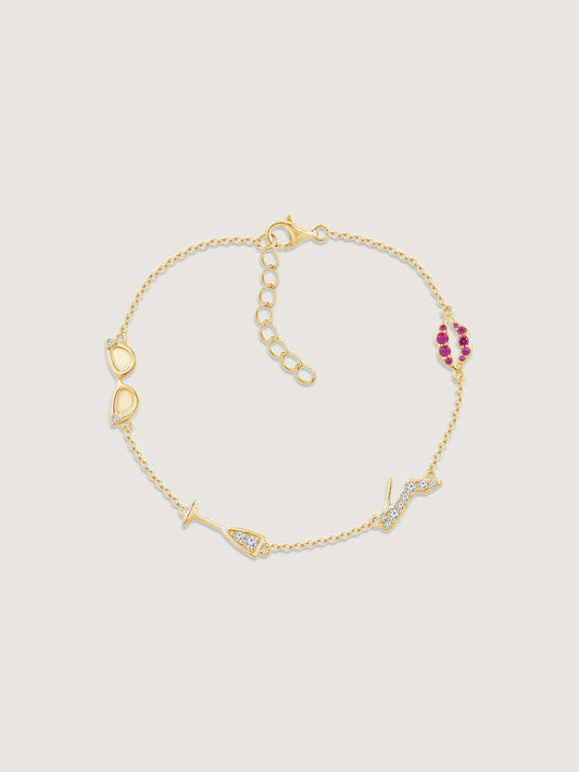 Marilyn Monroe Station Bracelet