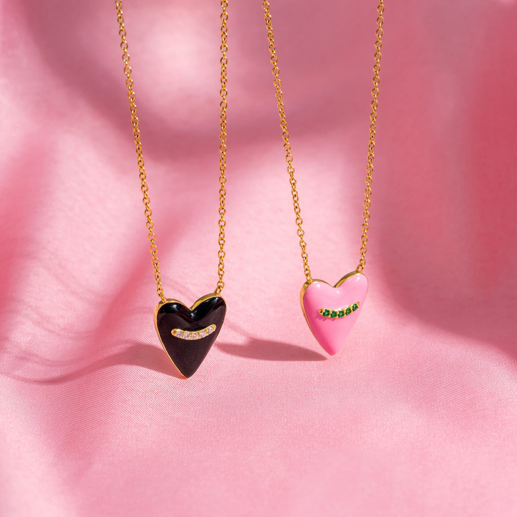 Puffy Heart Necklace