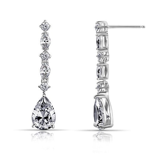 Diamonbliss Marilyn Monroe Pear Drop Earrings