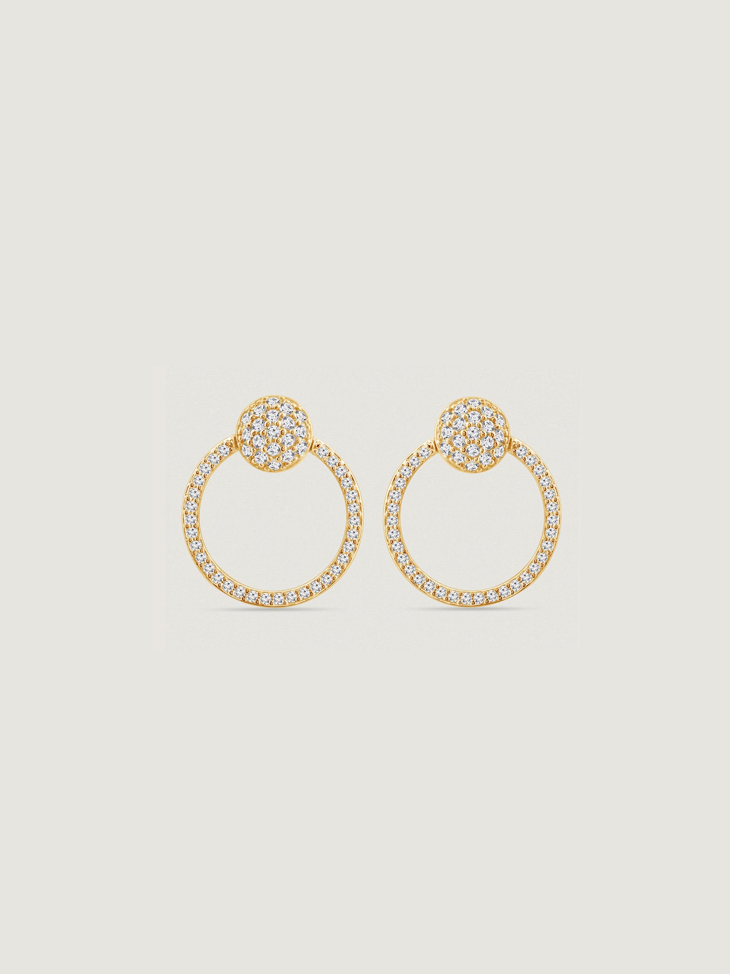 Marilyn Monroe Convertible Pave Stud Earrings