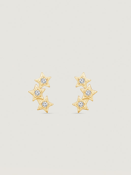 Marilyn Monroe Trio Star Earrings