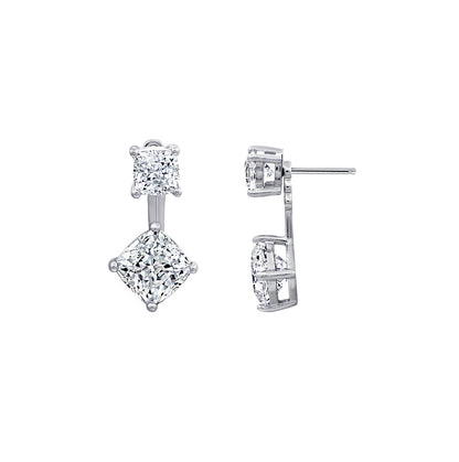 Marilyn Monroe Solitarie Jacket Drop Stud Earrings