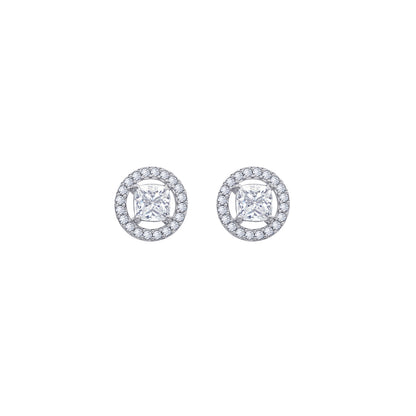 Marilyn Monroe Floating Halo Stud Earrings